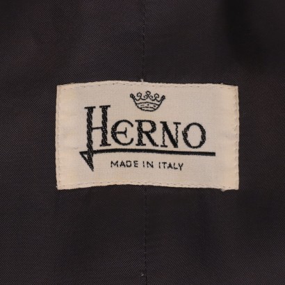 lana, vintageitalia, modavintage, anni80, anni90, tartan, scozzese,Giacca Vintage Herno in Tartan Marrone