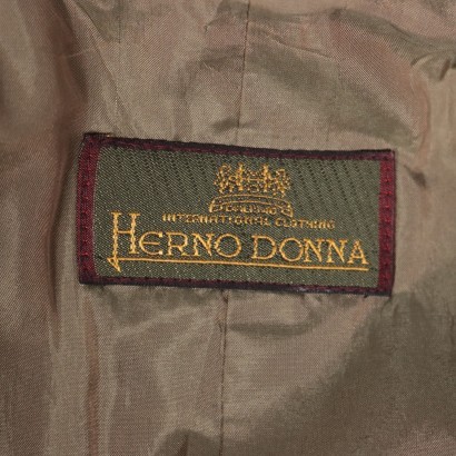 vintageItaliano, lana, tartán, tartán, 80s, 90s, Vintage Herno Jacket