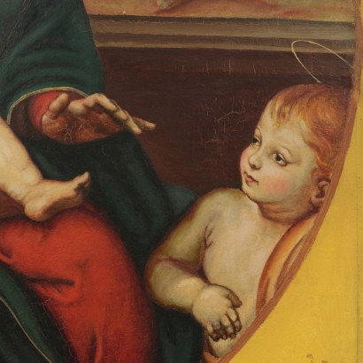 Madonna Terranuova, copia da Raffaello