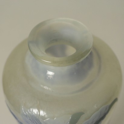 Gallé's Style Vase Glass France 20th Century