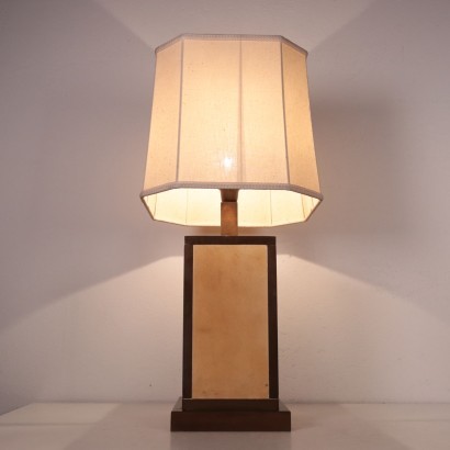 Lampe de Table Laminé Italie Années 1960-1970