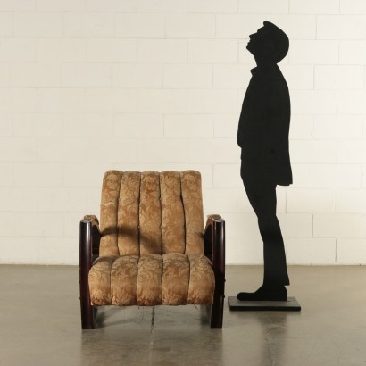 antigüedades modernas, antigüedades de diseño moderno, sillón, sillón de antigüedades modernas, sillón de antigüedades modernas, sillón italiano, sillón vintage, sillón de los años 60, sillón de diseño de los años 60, sillón de los años 30, sillón de los años 30