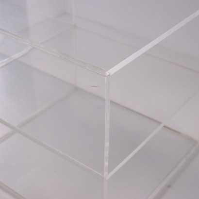 Small Table Plexiglass Italy 1980s-1990s Italian Production