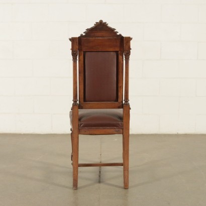 Group Of Ten Chairs Neo-Renaissance Revival Italy Early 20th Century