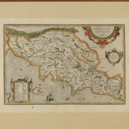 Mappa dell'antica Etruria