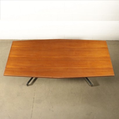 Grande Table dans le Style d’Ignazio Gardella Italie Années 60