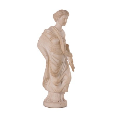 Sculpture Ancienne en Marbre Blanc Italie Xixe siècle