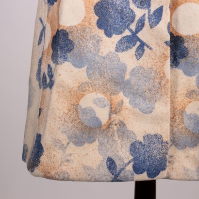 #modavintage #cappottovintage #, Vintage-Mantel mit Blumenmuster