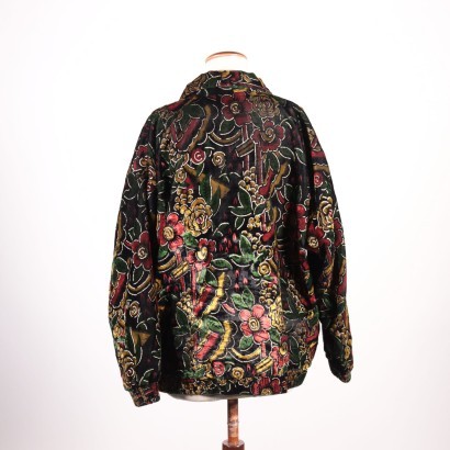 Velvet Floral Jacket 1980s
