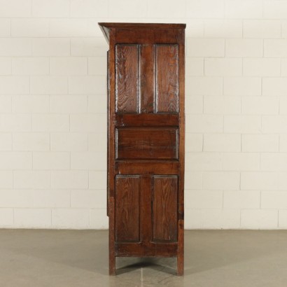 Wardrobe with Two Paneled Doors Chestnut Italy 19th Century