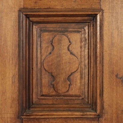 Corner Cabinet Walnut Italy 17th Century