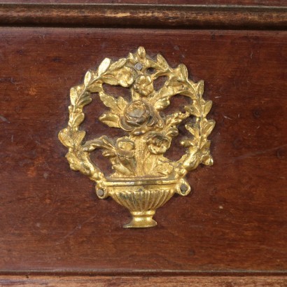 Cupboard Elm Gilded Bronze Northern Europe 19th Century