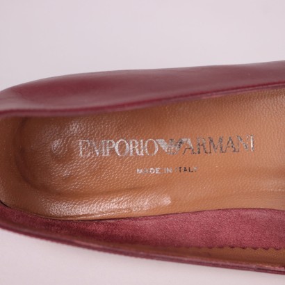 Emporio Armani Two-Tone Pumps Leather Italy