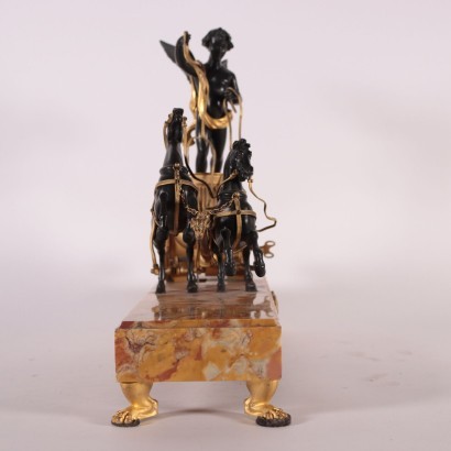 Napoleon III Tischuhr Bronze Frankreich XIX Jhd