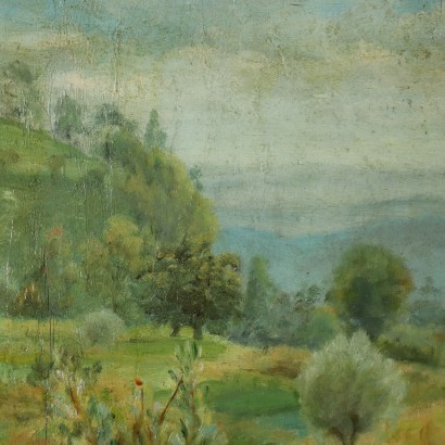 La Baragia (Civiglio), 1944 Huile Sur Panneau