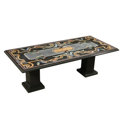 antiguo, mesa, mesa antigua, mesa antigua, mesa italiana antigua, mesa antigua, mesa neoclásica, mesa del siglo XIX, tablero Scagliola