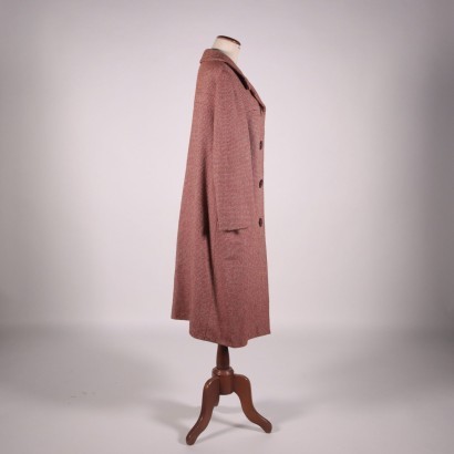 Vintage Brown Coat Wool 1970s-1980s