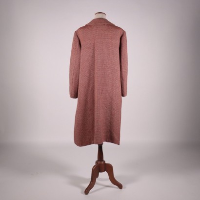 Vintage Brown Coat Wool 1970s-1980s