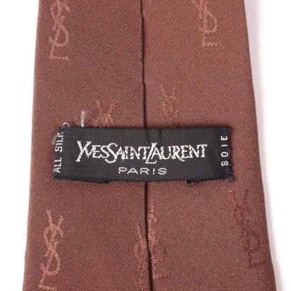 Cravate Vintage Yves Saint Laurent Soie - France Années 1970-1980