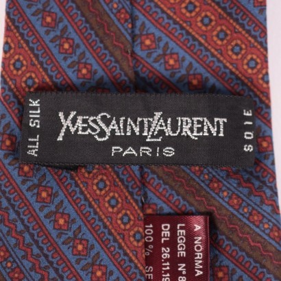 YSL Krawatte Seide Frankreich 1960er-1970er