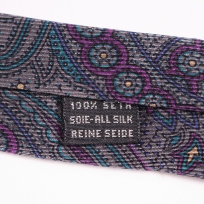 Cravate Vintage Yves Saint Laurent Soie - France Années 1960-1970