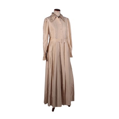 Vintage Silk Dress Italy 1970s-1980s