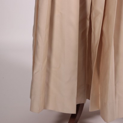 Vintage Kleid Seide Gr. S Italien 1970er-1980er