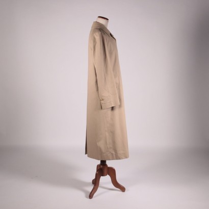 Manteau Vintage Burberry Laine Coton - Royaume-Uni Années 1980