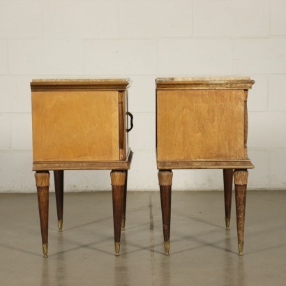 Pair of Empre Revival Bedside Table by La Permanente Mobily Cantù 1900