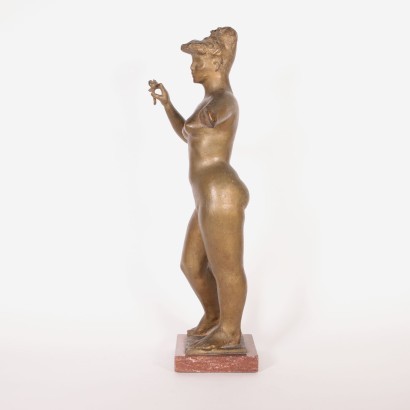 Female Nude Statue Italy 20th Century Assen Peikov
