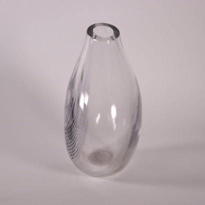 Vase Glass Murano Italy 1970s Livio Seguso for Manifattura Murano