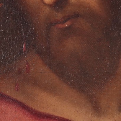 Ecce Homo Oil on Canvas Italian School Italy 18th Century