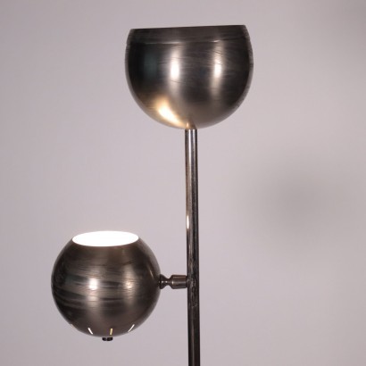 Lampe Aluminium Italien 1960er-1970er