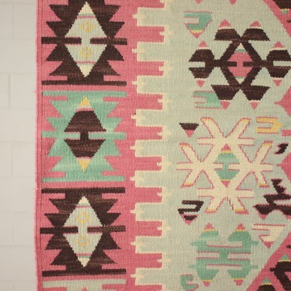 Kilim Carpet Cotton Wool Turkey 1990s