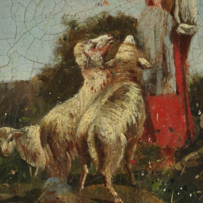 The Young Shepherdess Oil on Canvas 1883