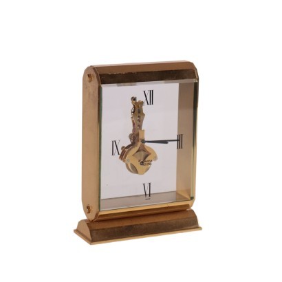 antiquité moderne, antiquités de conception moderne, horloge, horloge antique moderne, horloge antique moderne, horloge italienne, horloge vintage, horloge des années 60, horloge design des années 60, horloge de table Swiza modèle Athena