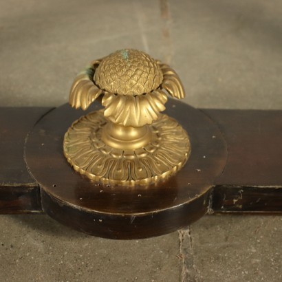 Couchtisch Napoleon III Palisander Bronze - Italien XIX Jhd