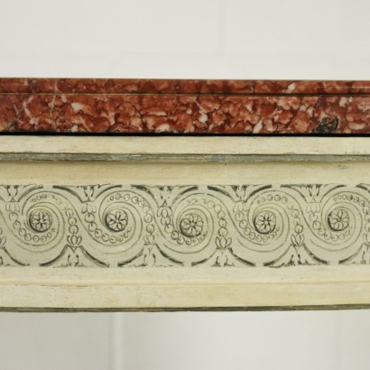 Neoklassiche Konsole Pappel Marmor - Italien XVIII Jhd