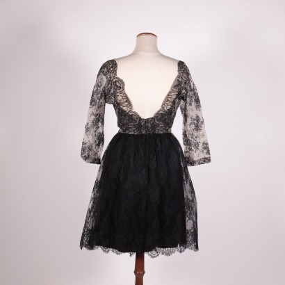 Vintage Lace and Tulle Dress Italy 1950s-1960s
