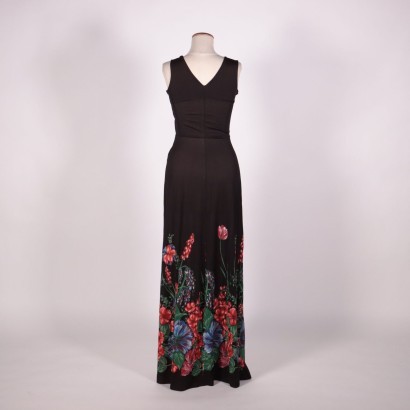 #vintage #abbigliamentovintage #abitivintage #vintagemilano #modavintage, Vestido largo floral vintage