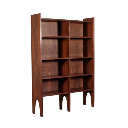 Bookcase Veneered Wood Italy 1960s Italian Production