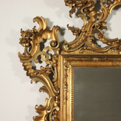 Grand miroir de style
