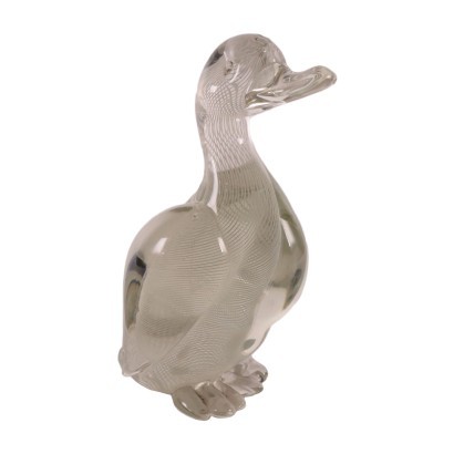 Murano Glass Duck Italy 1960s Murano's Manufacture