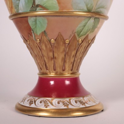 Ginori Vase Porcelain Italy 20th Century