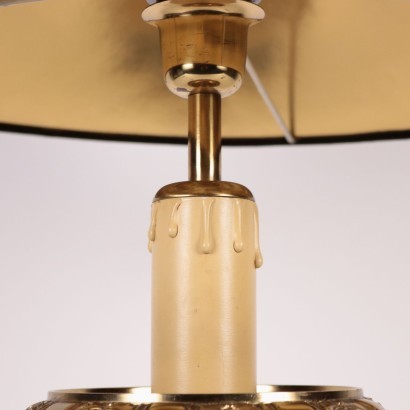 Revival Table Lamp Metal Italy 20th Century