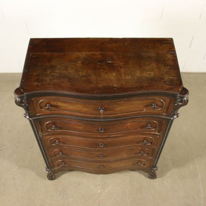 Neapolitan chest of drawers Luigi Filippo