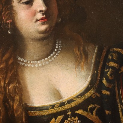 Attributed to Giovanni Baglione Oil On Canvas 17th Century