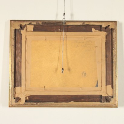 Oil on Cardboard by Luigi Binaghi - Italy XX Century