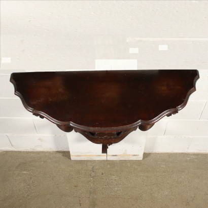 Louis Philippe Revival Console Walnut Italy 19th-20th Century