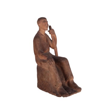 Earthenware Statue Italy 1930s